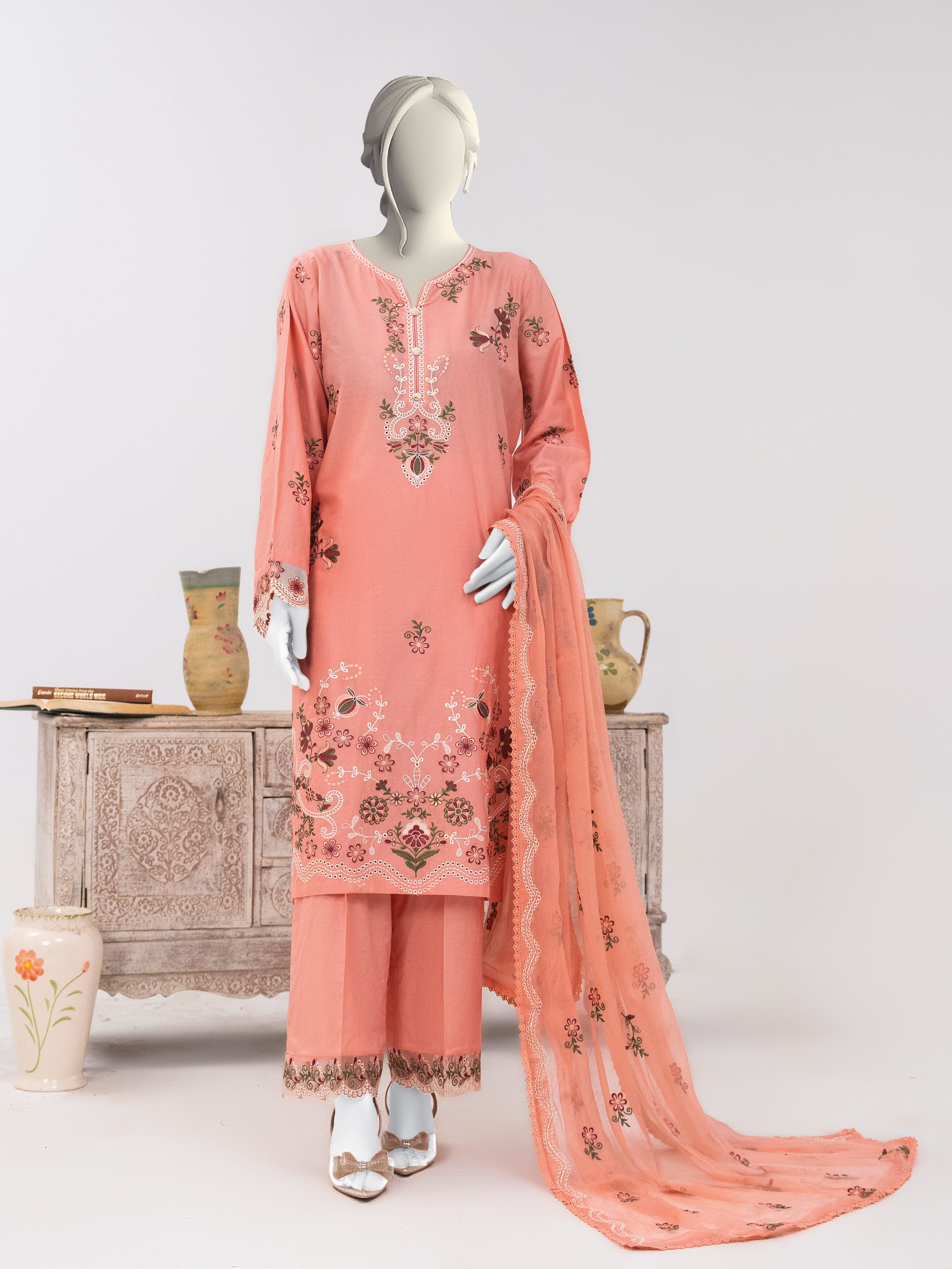 Embroidered Lawn | Stitched