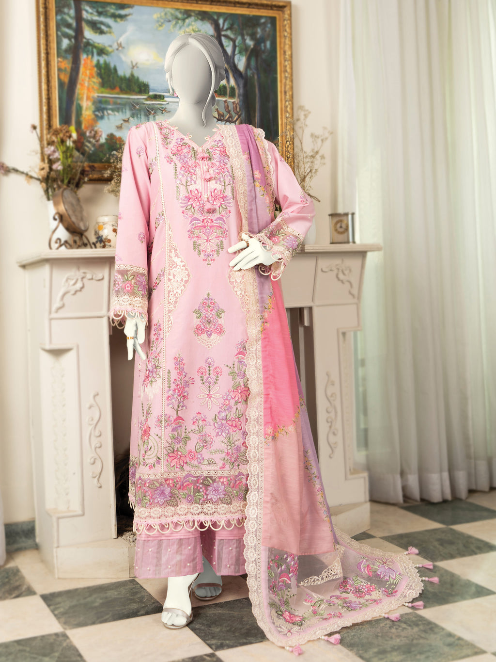 Pink Serenity | Stitched