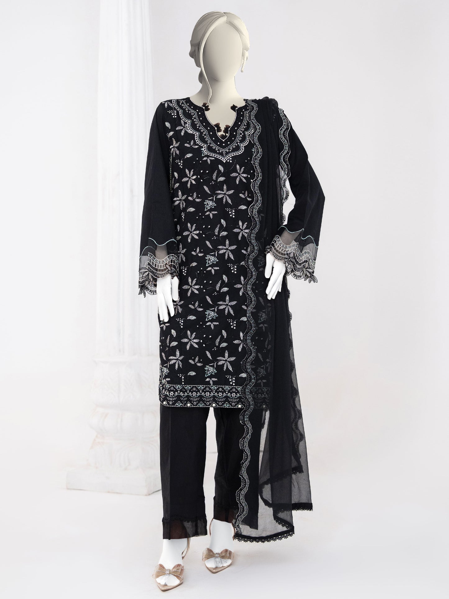 Embroidered Lawn | Stitched