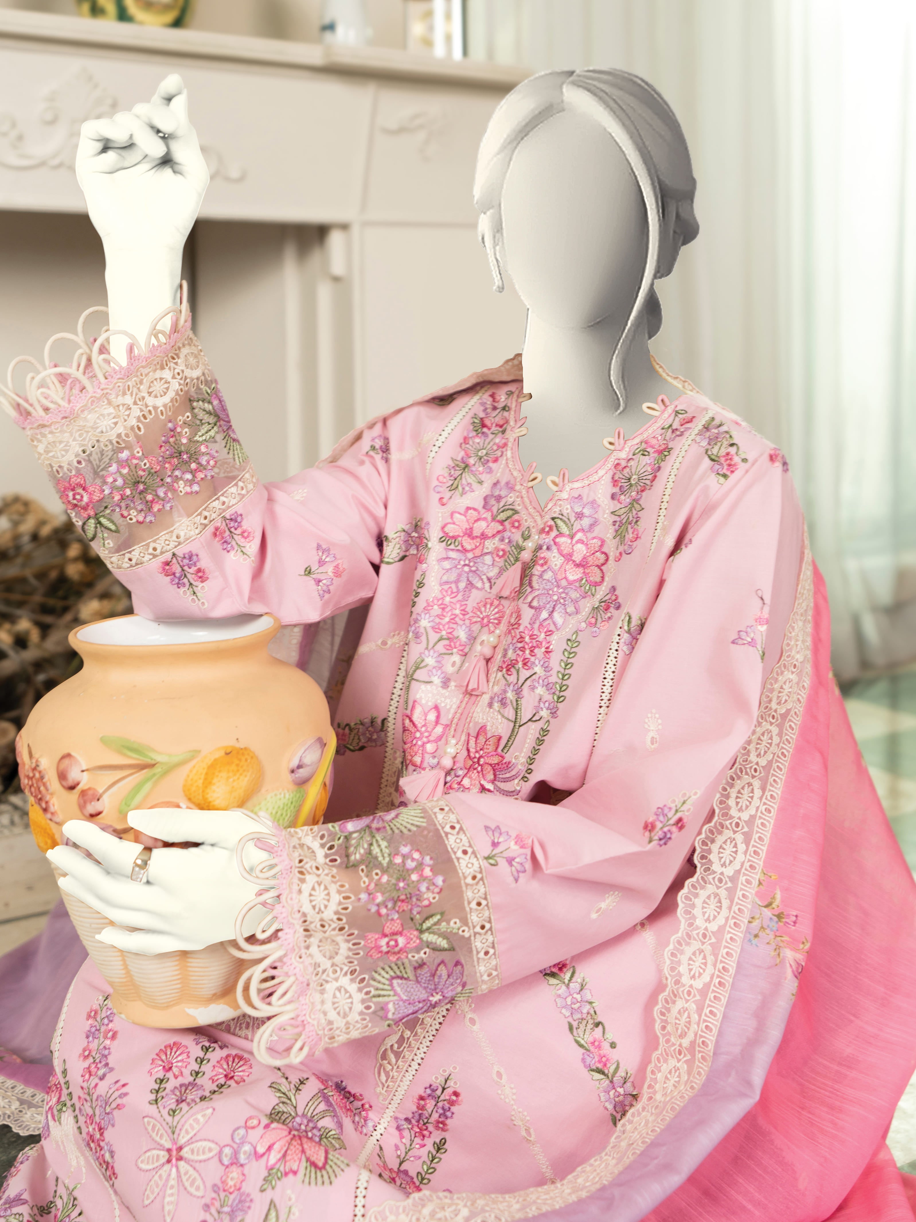 Pink Serenity | Stitched