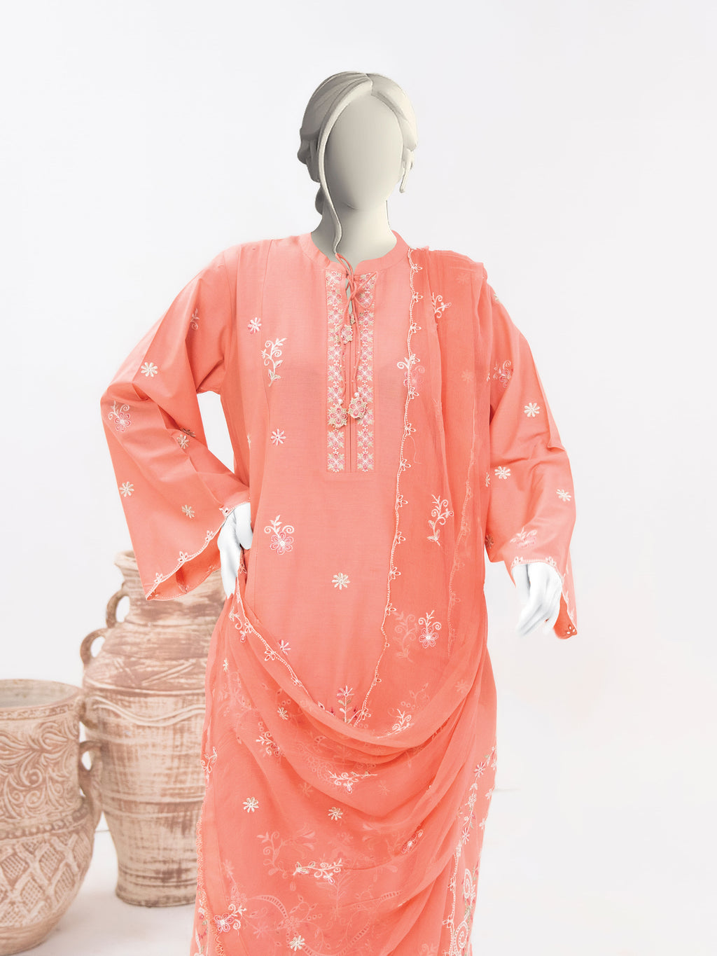 Embroidered Lawn | Stitched