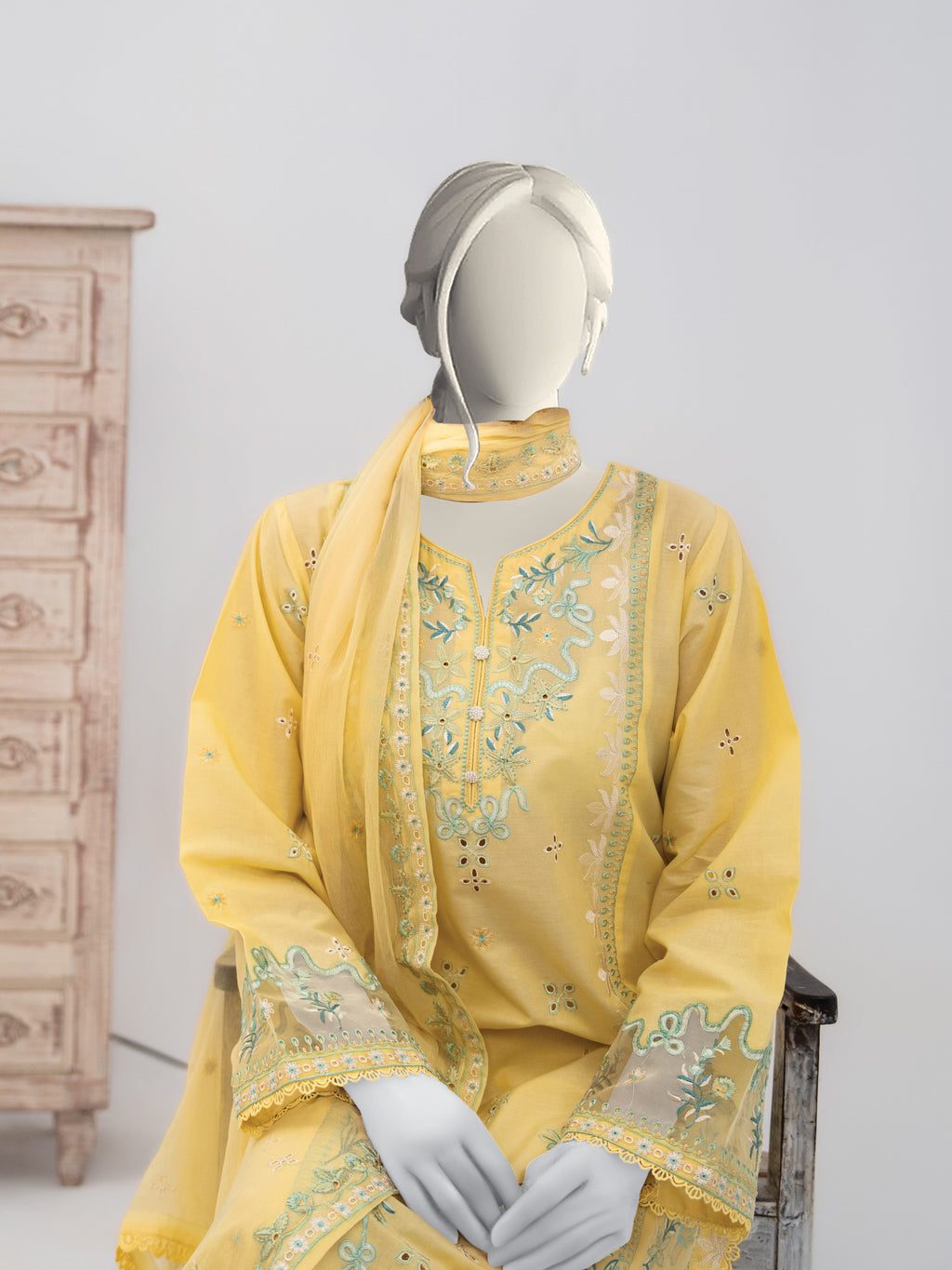 Embroidered Lawn | Stitched