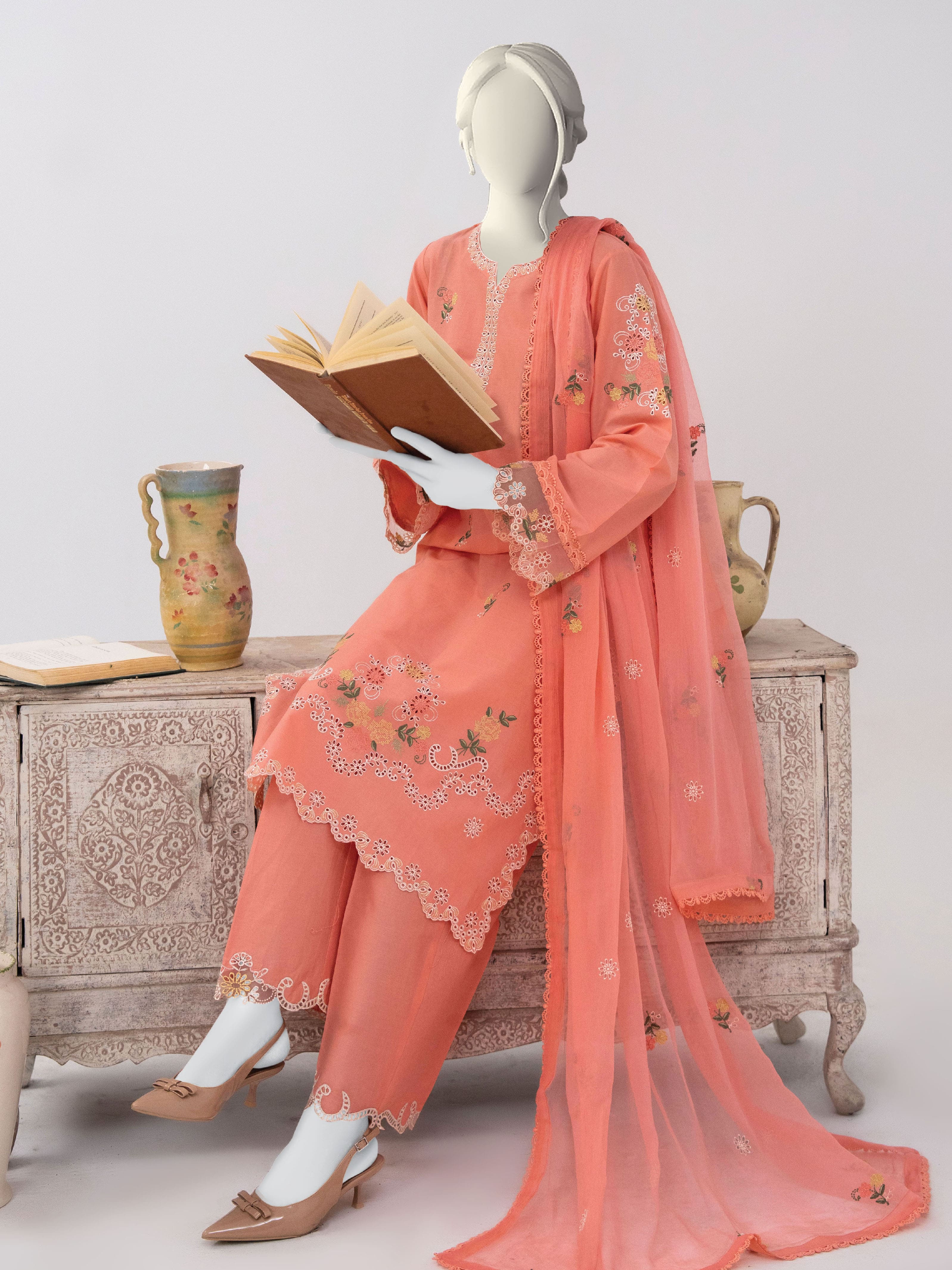 Embroidered Lawn | Stitched