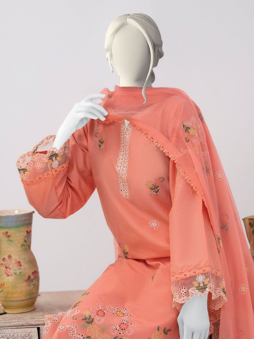 Embroidered Lawn | Stitched