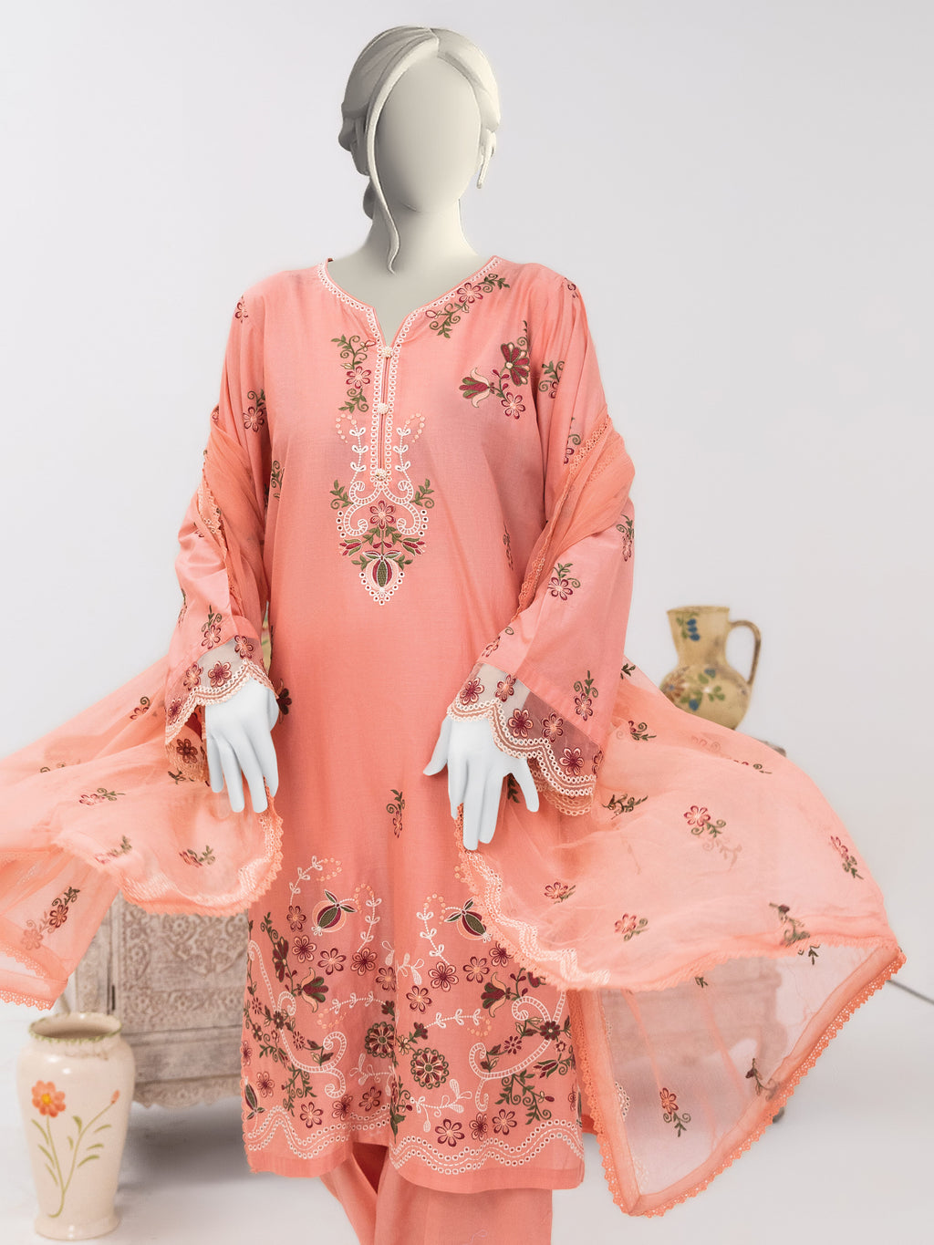 Embroidered Lawn | Stitched