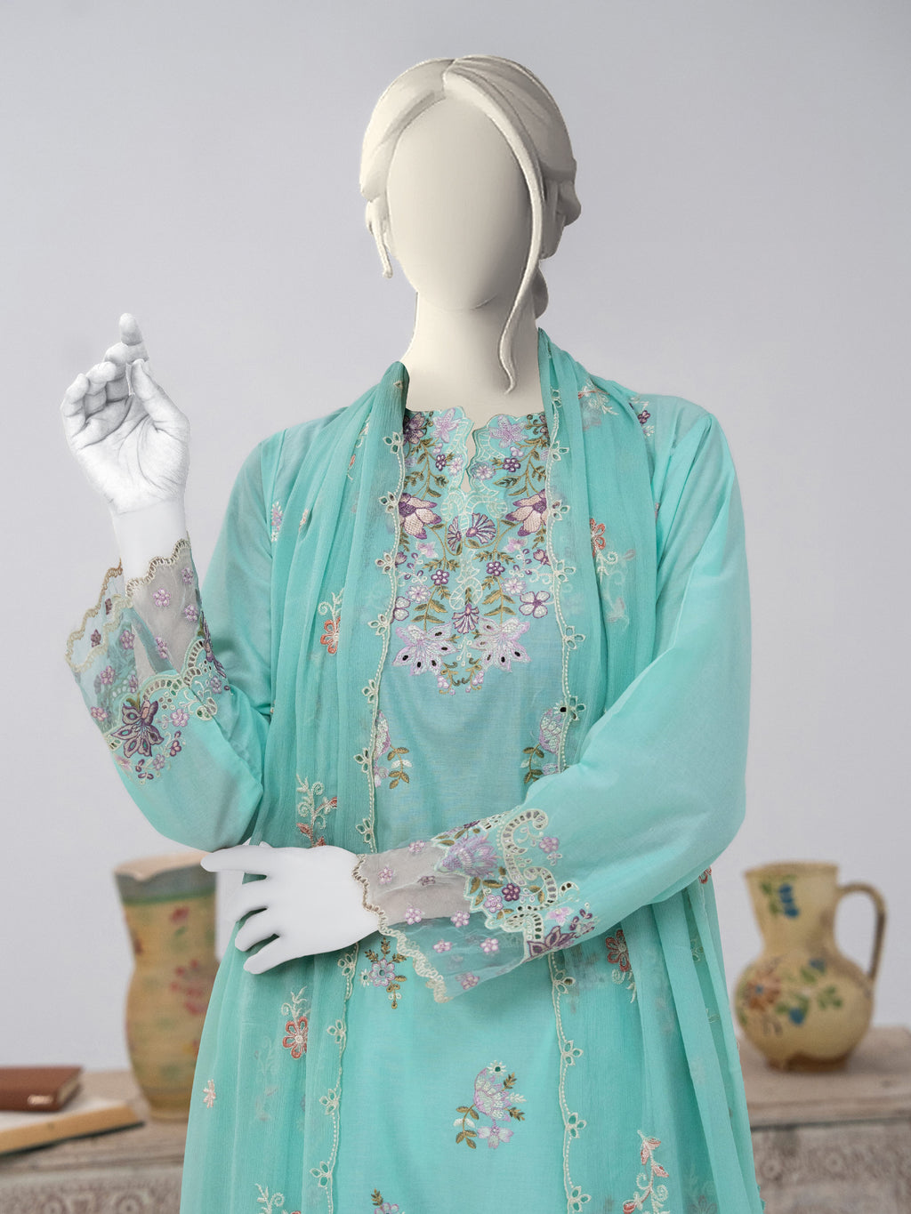 Embroidered Lawn | Stitched