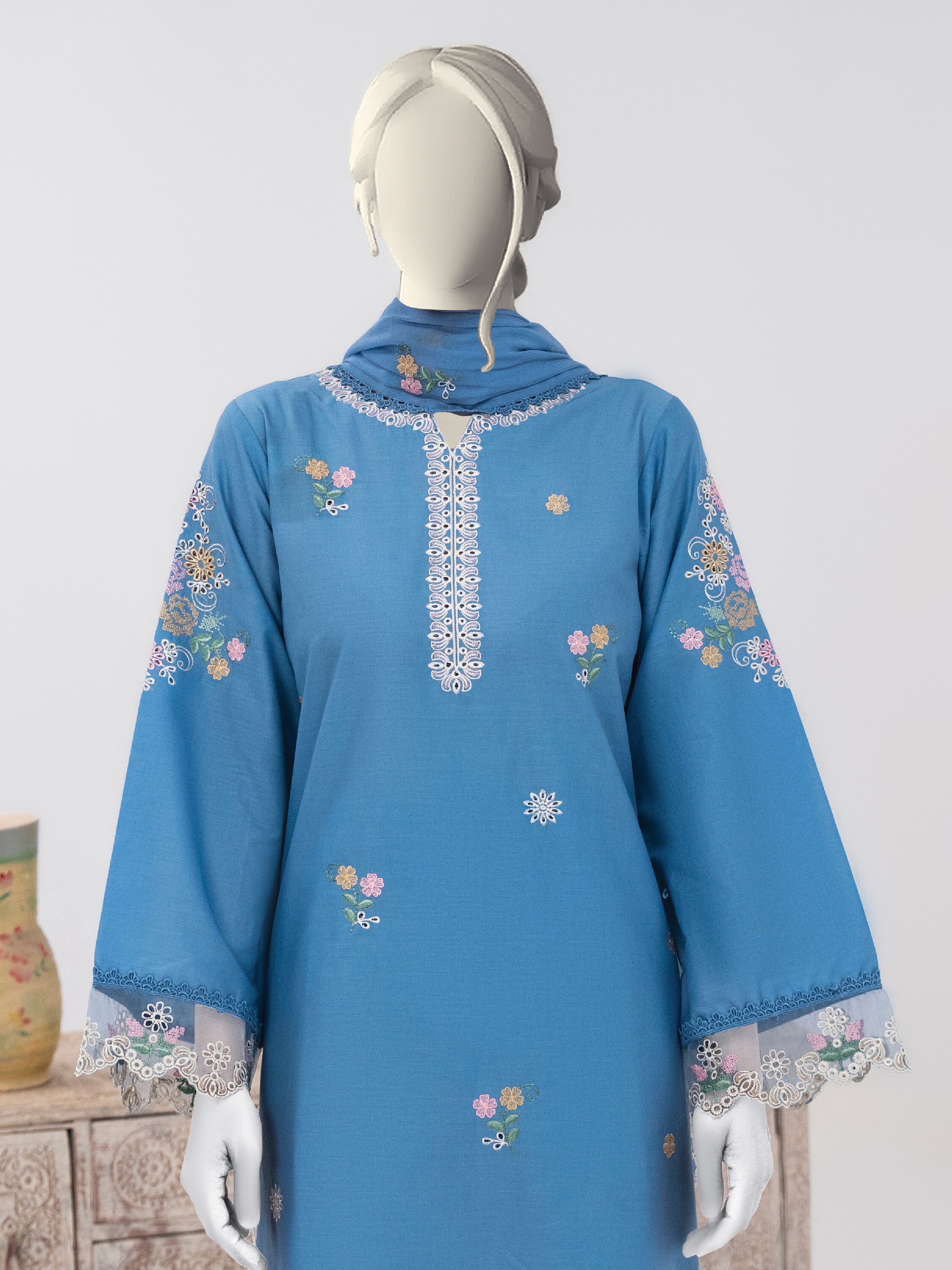 Embroidered Lawn | Stitched