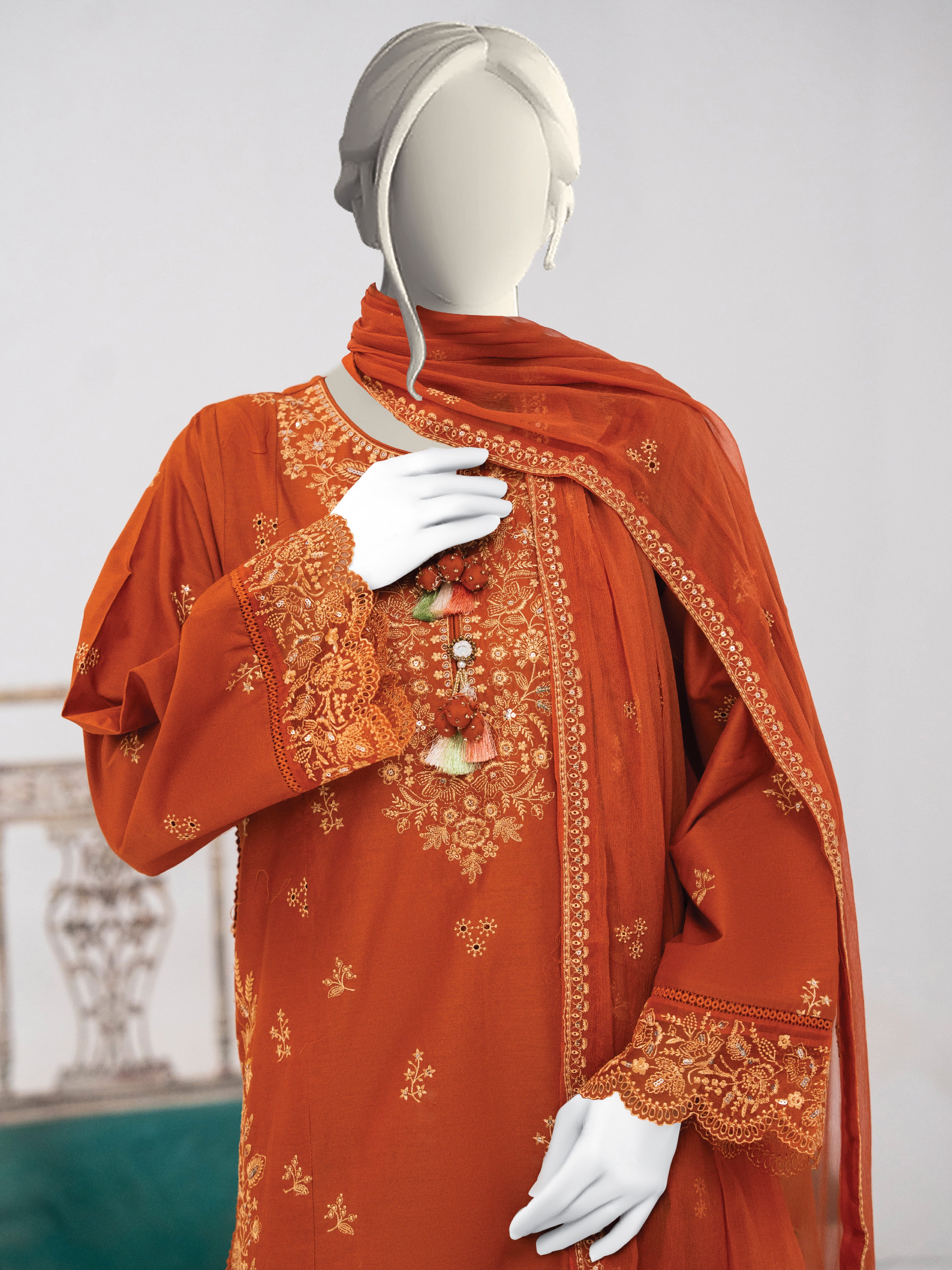 Embroidered Lawn | Stitched